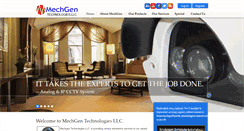 Desktop Screenshot of mechgen.net