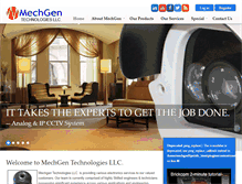 Tablet Screenshot of mechgen.net
